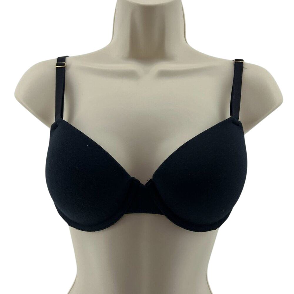 Lively Black Smooth Underwire Lined Bra 32C
